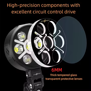Ferei - Las <span class=keywords><strong>Mejores</strong></span> Luces <span class=keywords><strong>Auxiliares</strong></span> para Motocicletas, Faro Delantero - Product Image 2