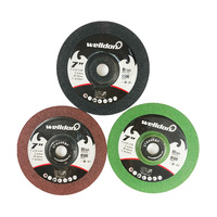Meule abrasive WELLDON T27 100x4.0x16MM pour meuleuse d'angle, disque abrasif rond