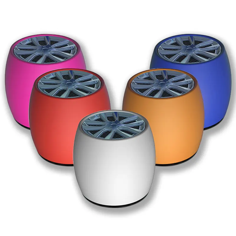 Full Range Mini Wireless Loud Music Super Bass Stereo Audio Sound Box with Shake Function Metal Portable Bluetooth Speakers