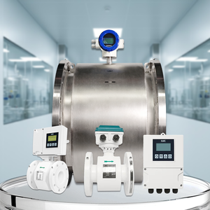 DN40高精度0.2%水流量計10バール150 ° C コンバーター付き |   電磁流量計 - Product Image 2