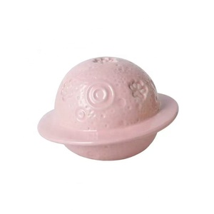 Guci Kremasi Hewan Peliharaan Keramik Berpinggiran Emas, Ringan dan Mewah, Wadah Abu Hewan Peliharaan, Wadah Kenangan Kucing dan Anjing - Product Image 3