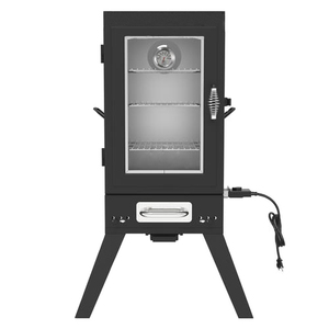 <span class=keywords><strong>Barbecue</strong></span> <span class=keywords><strong>vertical</strong></span> électrique à fenêtre de nouvelle conception, fumoir, grill avec grille de cuisson réglable, accessoires de cheminée en acier inoxydable - Product Image 3