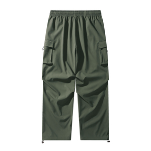 Pantalones Casuales de Paracaidista con Logotipo Personalizado, Pantalones Deportivos de Moda para Hombre y Mujer, Corte Recto, Estilo Moderno - Product Image 1