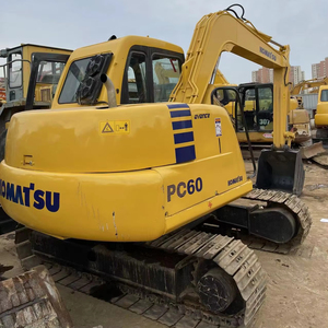 ใช้ Komatsu PC60-7รถขุดจากญี่ปุ่นส่วนประกอบหลักรวมถึงเครื่องยนต์และปั๊ม - Product Image 1