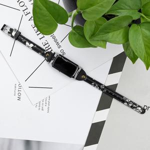 <span class=keywords><strong>Bracelet</strong></span> de rechange en <span class=keywords><strong>cuir</strong></span> fin en forme de T pour <span class=keywords><strong>Fitbit</strong></span> <span class=keywords><strong>Charge</strong></span> 5 avec adaptateur en métal, <span class=keywords><strong>Bracelet</strong></span> de montre en <span class=keywords><strong>cuir</strong></span> véritable - Product Image 5