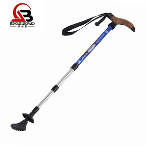 Bastones de trekking Jungle Leopard de 50-110 cm, aleación de aluminio 7075, mango en T, para senderismo, camping y actividades al aire libre. - Product Image 2