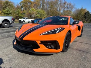 Corvetta ben 2024 STINGRAY 3LT veicolo bianco lasciato RHD auto usate per la vendita - Product Image 5