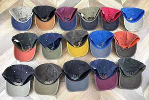 Gorra de Béisbol Deportiva Vintage con Logotipo Bordado Personalizado por el Fabricante, Gorra de Béisbol de Dos Tonos Lavada - Product Image 2