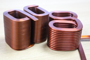 סליל שטוח עם ליבה אווירית מצופה אמייל, עשוי נחושת מלאה, 220V, תדר גבוה, עבור מנוע - Product Image 3