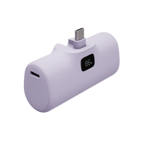Powerbank Portabel Tren 2025 Berkualitas Tinggi 2-in-1 5000mAh  Power Bank Darurat Portabel Antarmuka Tipe-C 10W Jepang