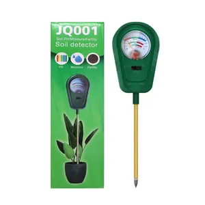 Factory Customized pH Light Moisture Tester 3 in 1 Ph Temperature Soil Test Meter Soil Fertility Tester