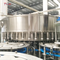 Machine à liquide automatique 12000 BPH 500 ml 1 L 1,5 L contrôlée par PLC, nouvelle machine haute précision pour la production d'eau pure en bouteilles PET