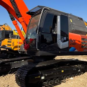 รถขุดมือสอง HITACHI Zx240 ขนาด 24 ตัน พร้อมใช้งาน รถขุดไฮดรอลิกแบบตีนตะขาบขนาดกะทัดรัด ราคาถูก ขายด่วน - Product Image 4