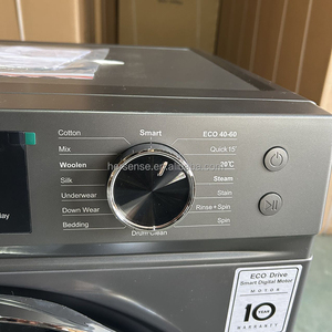 12kg Front Load Washing Machine 220V 50hz Powerful Motor With Spin Dry Class a Quick Wash English New Condition for Home Automat - Product Image 2