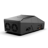 Chargeur DIY ToolkitRC Q6AC 1000W 4 canaux pour ESC de télécommande, accessoires de drone RC pour batteries Lipo