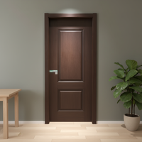 Protection d'angle anti-collision de style moderne pour portes intérieures en bois, surface finie, largement utilisée dans les chambres et les écoles