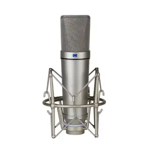 Microphone à condensateur professionnel à diaphragme de 34mm pour enregistrement en studio, pour podcast