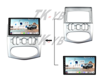 Adaptateur de cadre de voiture Canbus Box Decoder Android Radio Dash Fitting Panel Kit pour Renault Logan Sandero 1.6