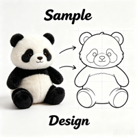 Jouets en peluche personnalisés Tortue et Panda Rouge - Animaux de la Forêt de 15 m - Peluches Super Douces Anti-Stress - Fabricant ODM