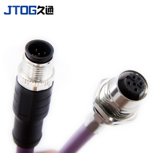 M12 Profibus che chắn cáp kết nối M12 Thông tư nối M12 cáp Ethernet M12 Nam để kết nối RJ45 - Product Image 1