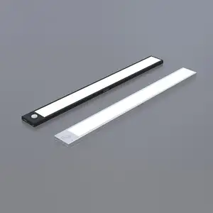 Lithium Battery Operated Door Activated Light Switch Linear LED Sensor Lamp Warodrobe Under LED Cabinet Lights