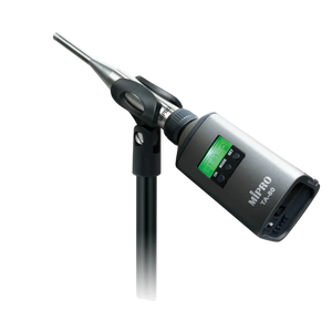 MIPRO Exclusive Phantom Power Plug on Transmitter Acting As Wired To <b>Wireless</b> Converter With Low Latency Digital Audio - Product Image 3
