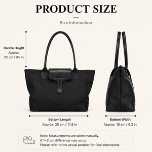 Sac fourre-tout minimaliste en cuir PU pour femme, grande capacité, sac à main de bureau, sacs à bandoulière de haute qualité, adaptés à un usage quotidien - Product Image 4