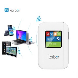 Karbor OEM 4G Mifis 3000MAh Túi Di Động Wifi Router Nhỏ Nhất Không Dây Hotspot Modem Cho SOHO Voip VPN Chức Năng TD-LTE Wifi - Product Image 5