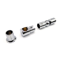 Connecteur de coude d'angle tige à tige de bonne qualité pour tube rond en acier inoxydable de 19mm/22mm/25mm