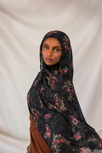 ファッションデザイン既製品ベラプリント織りヒジャブ軽量ソフトモダールヒジャブイスラム教徒女性向け - Product Image 2