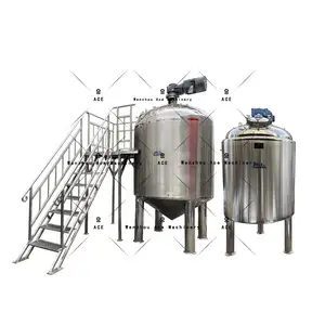 Chemical Dilution 304 316L Thickened High Speed Dispersion Mixing Tank