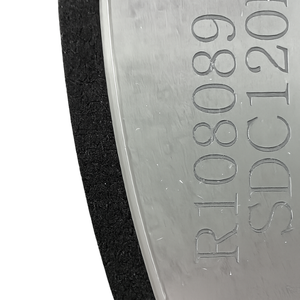 Disco de Diamante con Resina para Amoladora Angular, Negro, para Pulir Cerámica y Materiales Magnéticos # 120 350 mm - Product Image 3