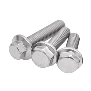 Chinese fabrikant roestvrijstalen hoogwaardige volledig geschroefde flensbouten M6-1.0 X 12/16/20/25/30mm - Product Image 4