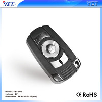 YET080 Control Remoto Universal RF 433mhz de 4 Botones para Hogar Inteligente, Aprendizaje de Código, para Abridor de Garaje y Alarma de Coche, Motor Tubular