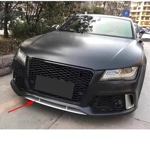สปอยเลอร์กันชนหน้ารถยนต์ RS6 RS7 ปี 2009 ถึง 2018 ชุดแต่งกันชนล่าง ดิฟฟิวเซอร์ อะไหล่รถยนต์ - Product Image 3