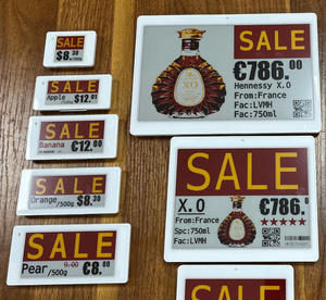 Etiquetas Electrónicas de Estante Avanzadas de 2.4Ghz para Almacenes en EE. UU., Solución de Sistema de Estanterías ESL, Podemos Apoyar el Desarrollo - Product Image 1