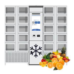 Distributeur automatique réfrigéré d'œufs, casier de refroidissement pour la vente d'aliments froids, de fleurs et de fruits frais - Product Image 1