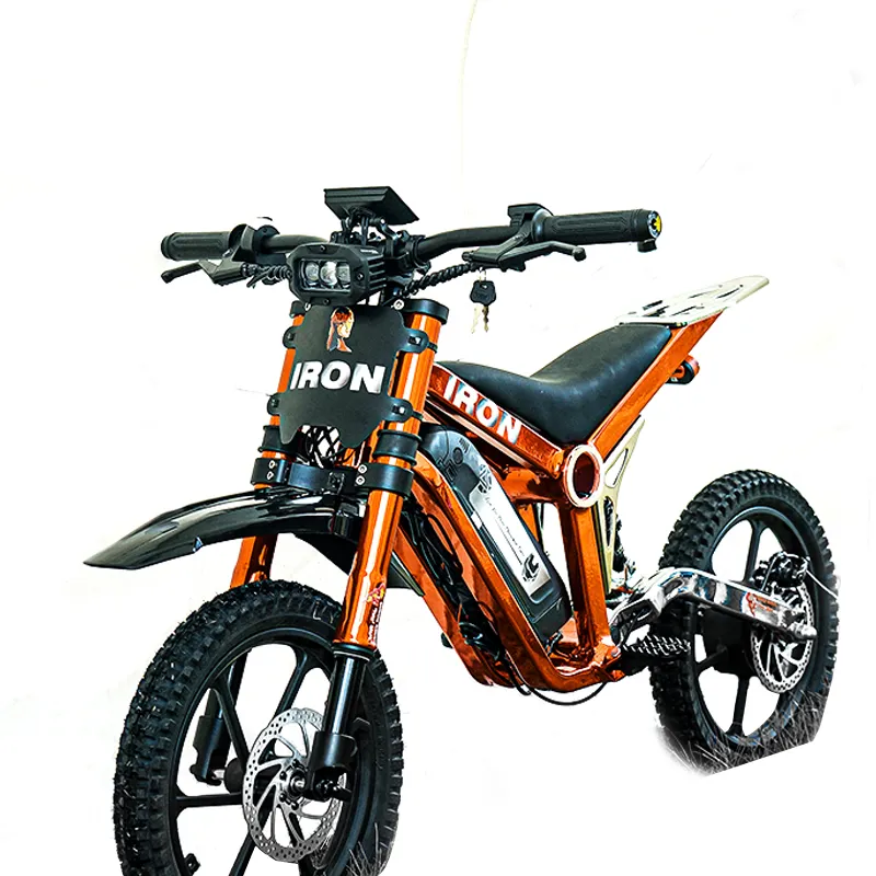 Sepeda motor elektrik, sepeda motor Trail listrik Off Road 36V 250W 9AH kuat