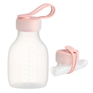 ถุงเก็บน้ำนมซิลิโคน240มล. แบบบีบอัดได้ใช้ซ้ำได้สำหรับใส่เบียร์นม - Product Image 3