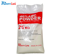 Prix de gros d'extincteur de poudre de produit chimique sec d'ABC de 25 kg par sac, poudre chimique sèche, poudre chimique sèche ABC