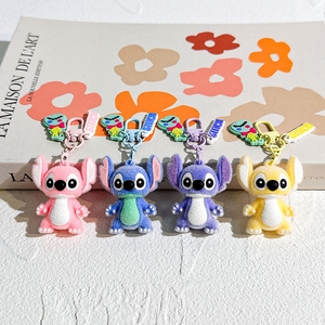 Llavero de Plástico con Figura de Stitch de Anime, Nuevo, al por Mayor, para Decoración - Product Image 4