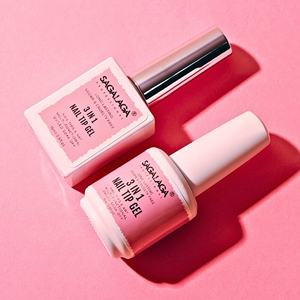 SAGALAGA Gel UV LED longue durée X pour <span class=keywords><strong>ongles</strong></span>, couverture complète, professionnel, 3 en 1, colle à <span class=keywords><strong>ongles</strong></span> en gel pour <span class=keywords><strong>ongles</strong></span> en acrylique, gel souple pour <span class=keywords><strong>ongles</strong></span> - Product Image 6