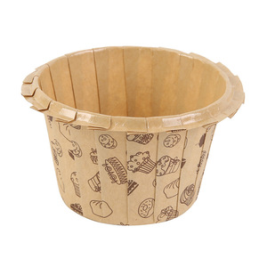 Artisanat papier polygone Cakecup cuisson ménage gâteau tasses résistance à haute température plusieurs tailles disponibles moules à cupcake - Product Image 5