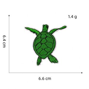 New Iron on Embroidery Green Series Cap Bus Pineapple Heart Coco Tree Patch for Decoration Gift - Product Image 6