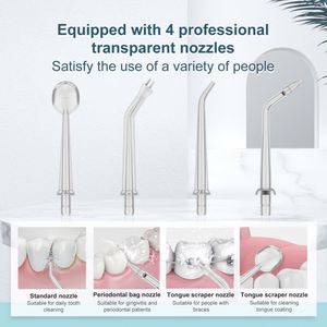 Système de recharge stable TAHATH, irrigateur buccal sans fil rechargeable, IPX6, brossette dentaire à eau portable pour voyage, vente en gros - Product Image 2