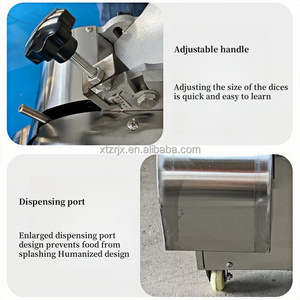 Industrial Vegetable and <strong>Fruit</strong> <strong>Cutter</strong> for Ginger Potato Carrot Onion Dicing and Cube Slicing Food Application Machine - Product Image 4