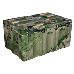 DFC16 389L Super <b>Large</b> Device Camouflage Stransportation Transit Storage case Safety Packing <b>Box</b> <b>Plastic</b> Made - Product Image 2