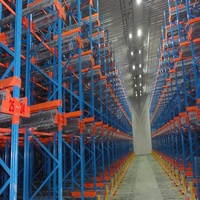 Système de stockage Rayonnage d'entrepôt Rack pour navette radio automatique