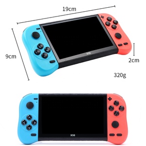 Console de jeu portable rétro de poche la moins chère, nouvelle conception <span class=keywords><strong>2022</strong></span>, lecteur de jeu portable X50 - Product Image 2