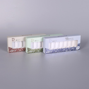 Boîte d'emballage personnalisée en papier spécial pour cosmétiques et soins de la peau, avec doublure en éponge gaufrée, design portable pour crème <span class=keywords><strong>visage</strong></span> et poudre libre - Product Image 5